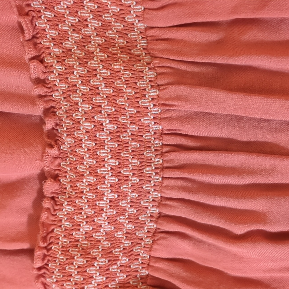 Etiquette Romper size S color dark orange - Picture 5 of 6